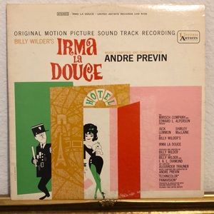 Andre Previn Irma La Dulce Original Motion Picture Soundtrack Vinyl Lp '63